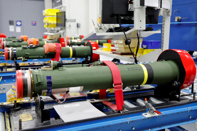 U.S. President Biden tours a Lockheed Martin weapons factory in Troy, Alabama