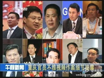 雷政富案涉及不少重庆官员，媒体曾专题报道。