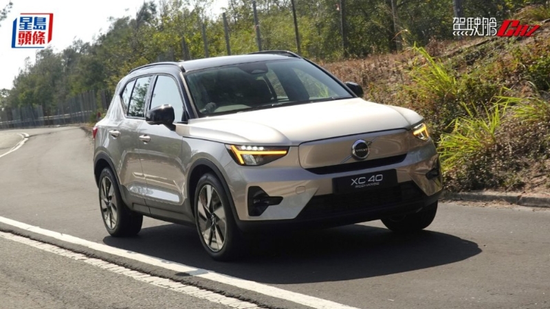 电动SUV富豪Volvo XC40 Recharge P6后驱新版试驾，装备升级续航力增至490km，现货供应